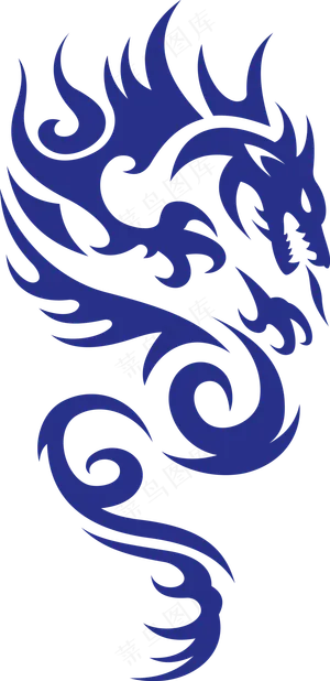 中国风金色龙元素古风水墨龙png免抠透明素材装饰图片PS素材