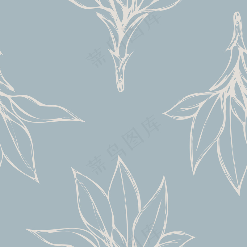 植物森系底纹
