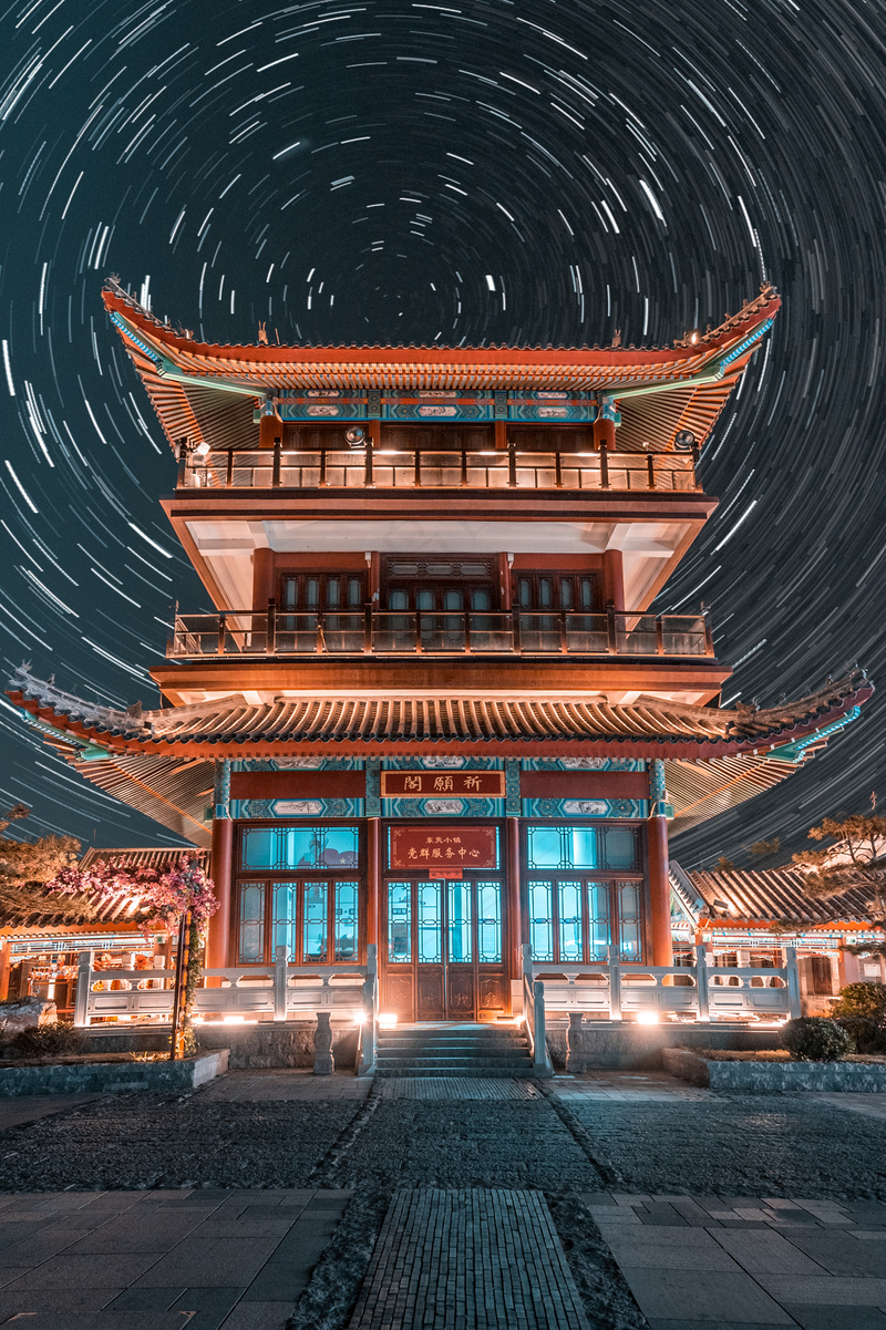 夜晚星空摄影16图片素材