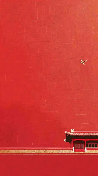 红色纹理背景节日喜庆国庆新年小年背景