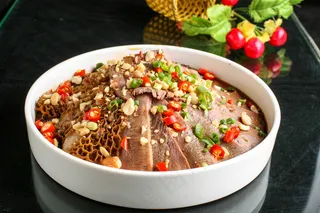 麻辣夫妻肺片小吃美食