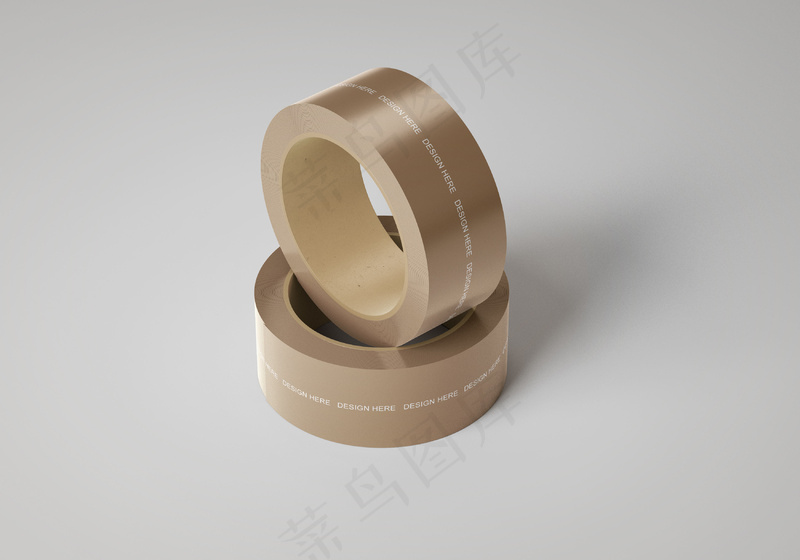 简约背景胶带样机12psd模版下载