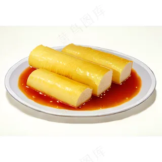 橙色果冻糕点美食西式96