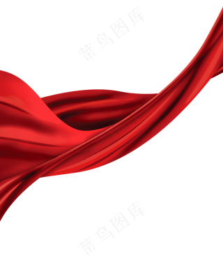 红色彩带免扣