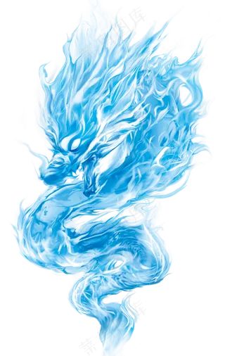 中国风金色龙元素古风水墨龙png免抠透明素材装饰图片PS素材