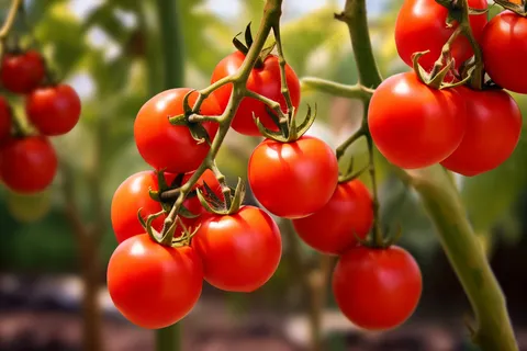 番茄西红柿蔬菜水果摄影图