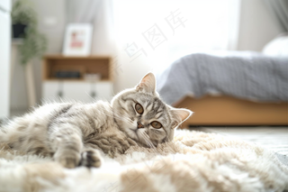 猫咪宠物猫可爱动物摄影图