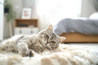 猫咪宠物猫可爱动物摄影图