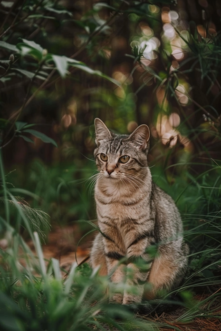 猫咪宠物猫可爱动物摄影图