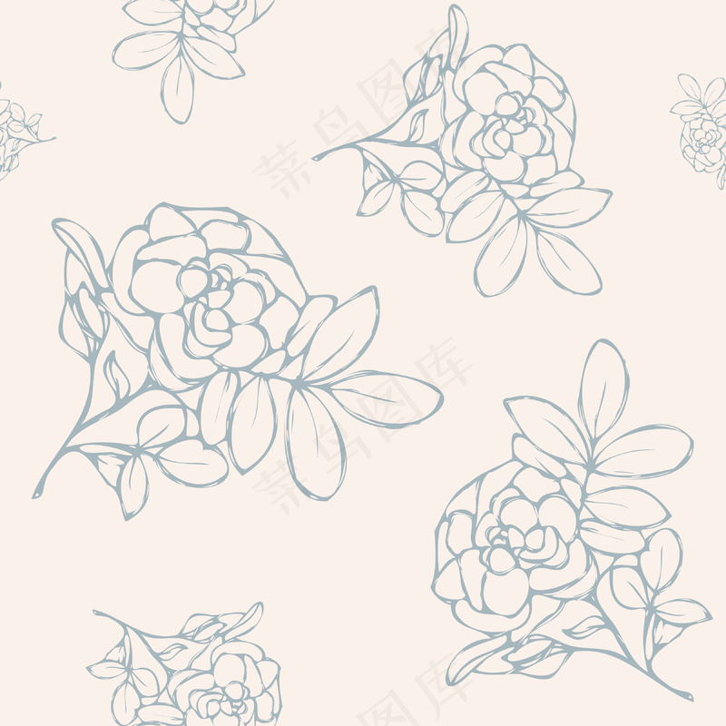 植物森系底纹