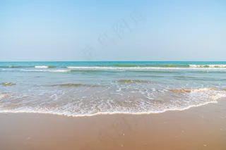大海沙滩图片