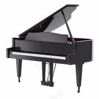 钢琴黑白乐器音乐免抠