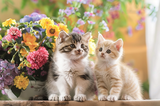 猫咪宠物猫可爱动物摄影图