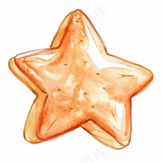 星星五角星天气卡通插画免抠