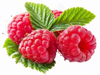 树莓水果摄影图免抠