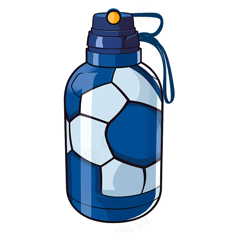 免扣蓝色迷彩水壶 免扣蓝色迷彩水壶