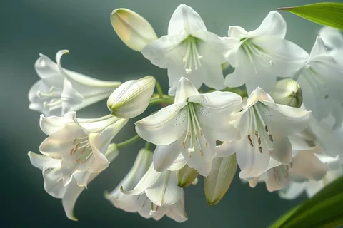 白百何鲜花花朵摄影图 白百何鲜花花朵摄影图