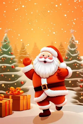 温馨圣诞节日背景