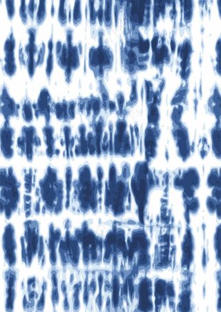 扎染面料 牛仔色