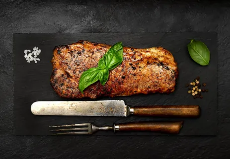 大块牛排牛肉美食