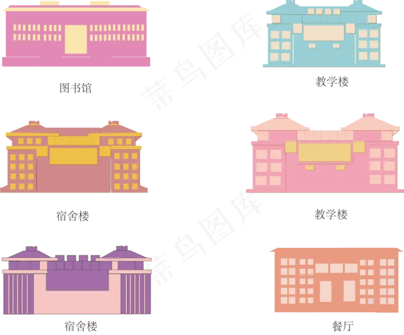 六个建筑设计