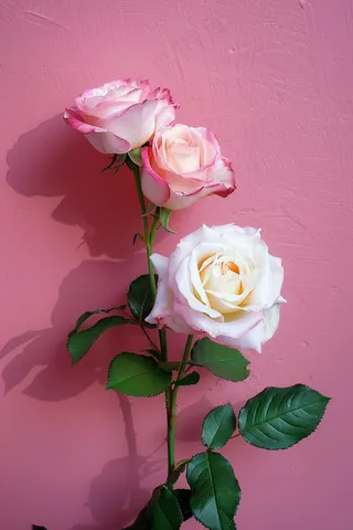 玫瑰花鲜花妇女节礼物摄影图