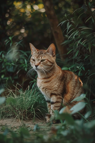 猫咪宠物猫可爱动物摄影图