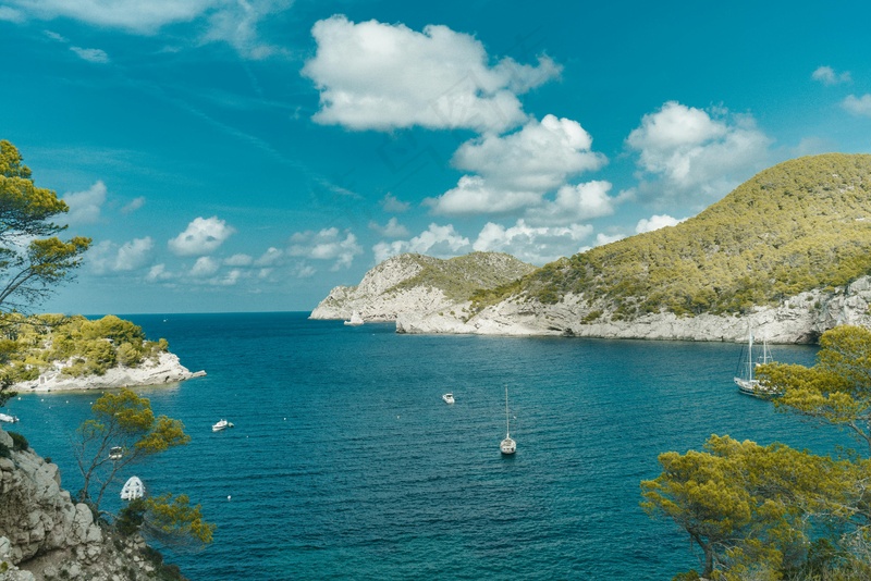 碧海蓝湾静谧景