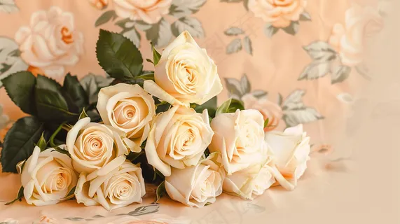 玫瑰花鲜花妇女节礼物摄影图