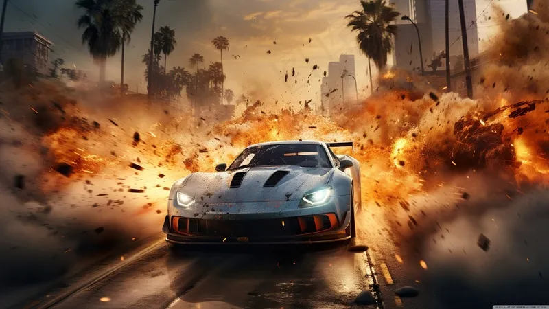 GTA VI视频汽车游戏高清壁纸