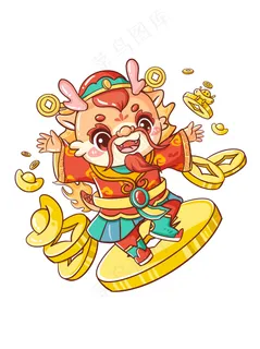 新年艺术平面气氛贴图免扣 (17)