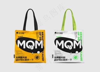 帆布袋 免扣 艺术 样机 