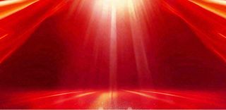 红色展台舞台金光线性节日庆祝喜庆背景国庆春节建军