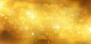 金色闪光颗粒光晕灯光大气耀眼摄影背景图