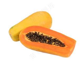 黄色成熟木瓜免扣