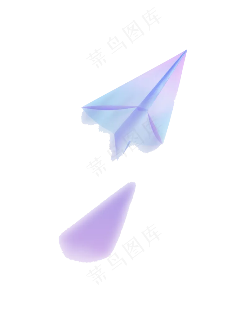 卡通手绘箭头纸飞机PNG免抠元素图片海报背景儿童装饰漂浮