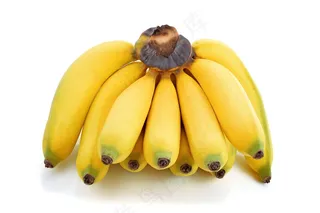 香蕉白底图