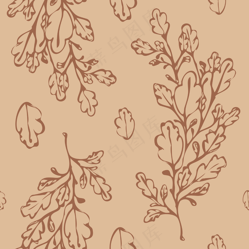 植物森系底纹