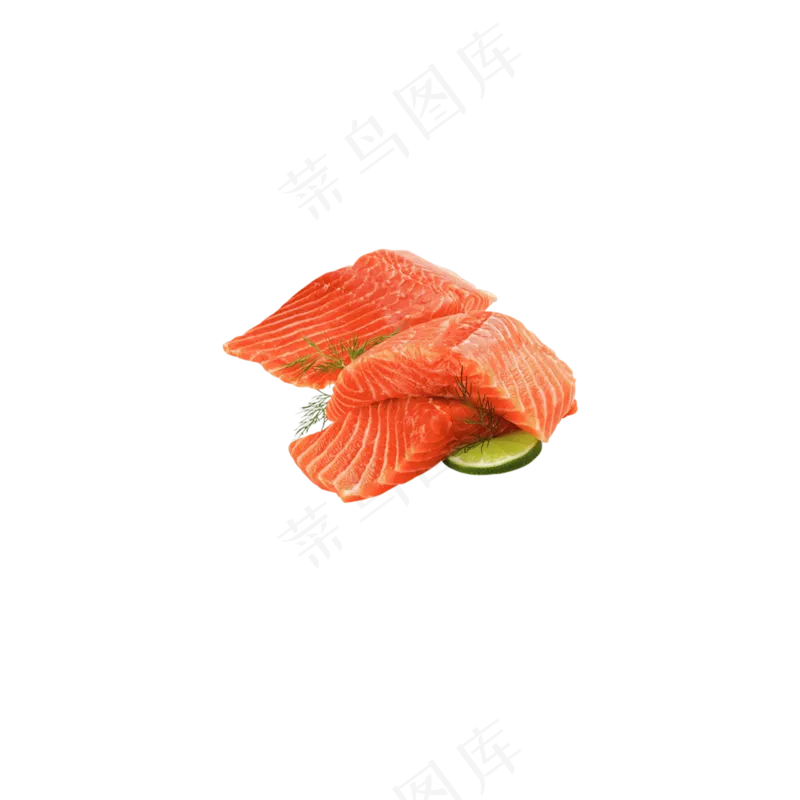 免抠片装柠檬三文鱼