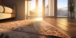 客厅地面摄影-产品背景