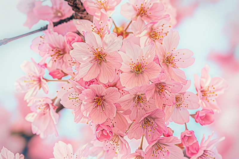 春日樱花花朵摄影图(4032x2688)