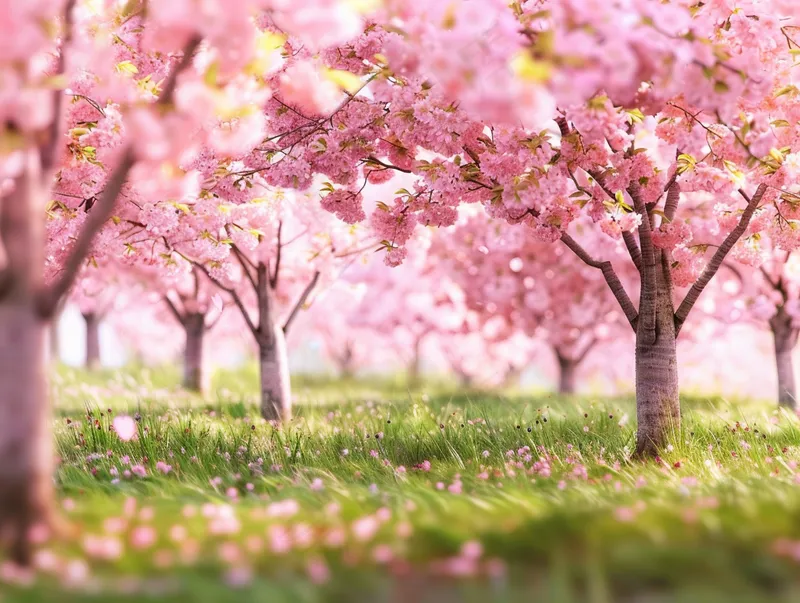 春日樱花花朵摄影图(3696x2784)