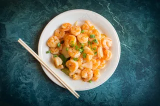 清炒虾仁特色美食