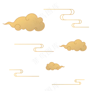 中国风祥云86免扣素材