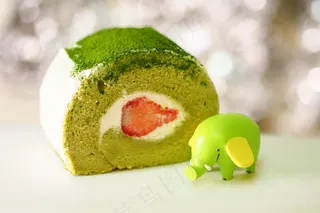 抹茶蛋糕甜品美食
