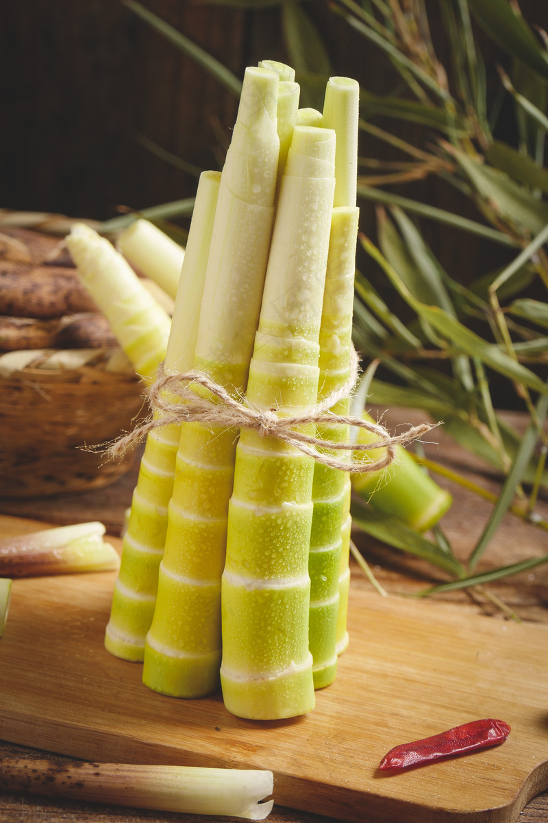 新鲜竹笋时令食材