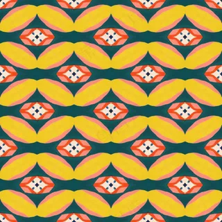 复古几何图案
