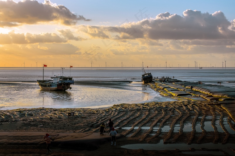 海边港口船只