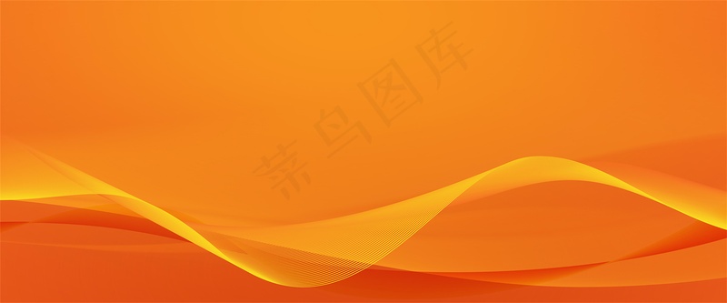 橙色展板背景psd模版下载