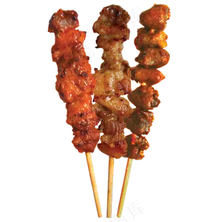 免抠孜然烧烤羊肉串
